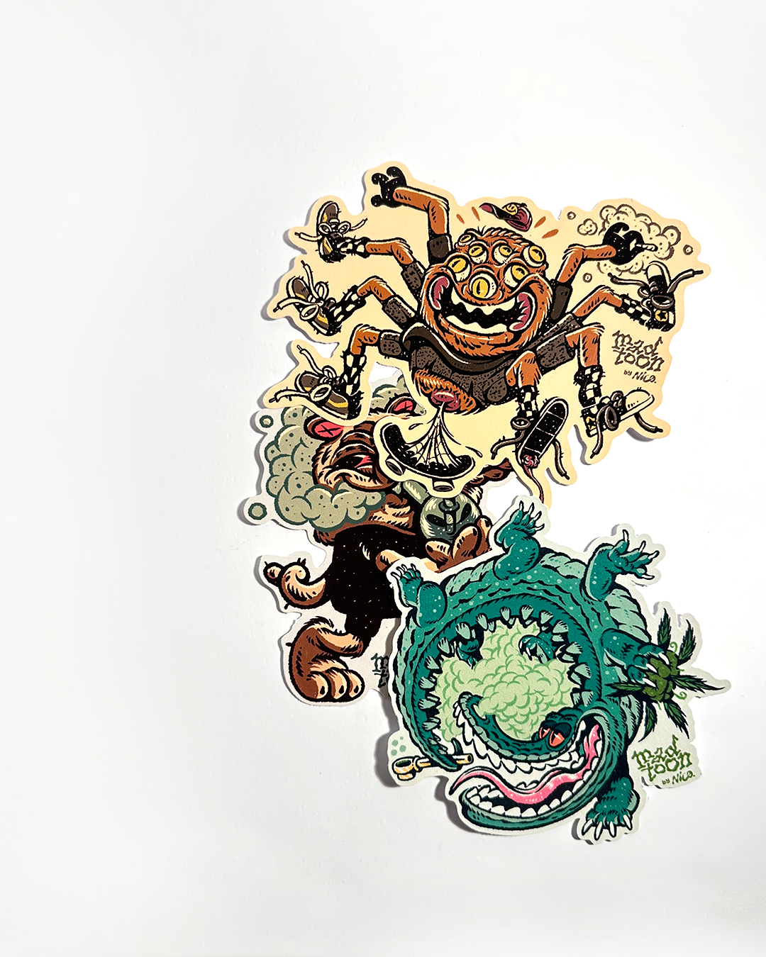 Adesivos Cartoons&Weeds