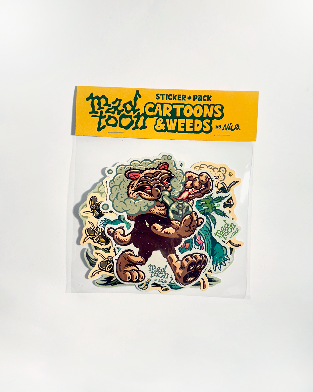Adesivos Cartoons&Weeds