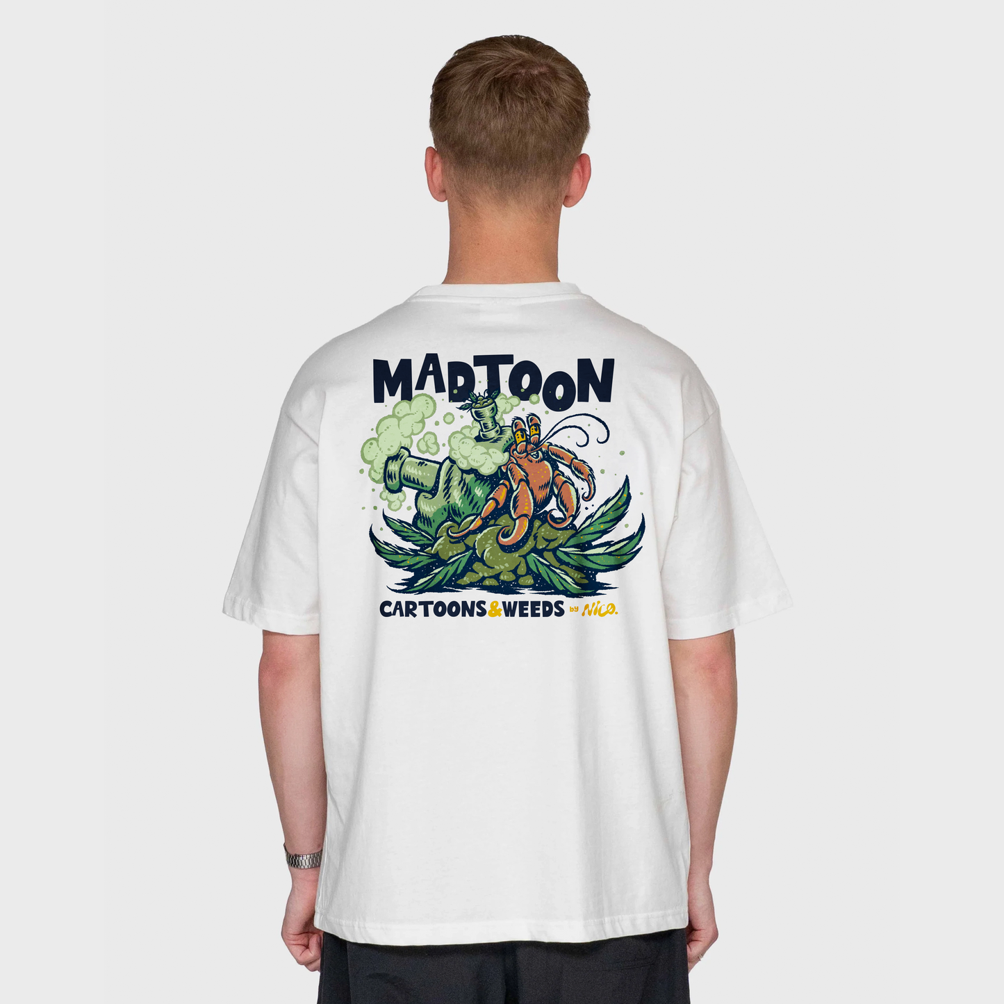 Conch - Cartoon&Weed | Oversized Off-White