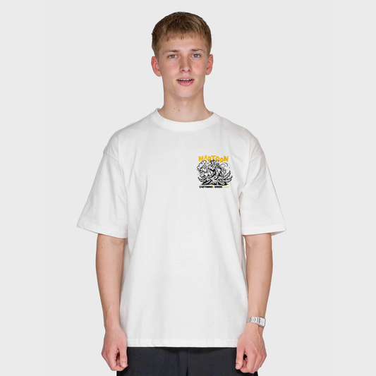 Conch - Cartoon&Weed | Oversized Off-White