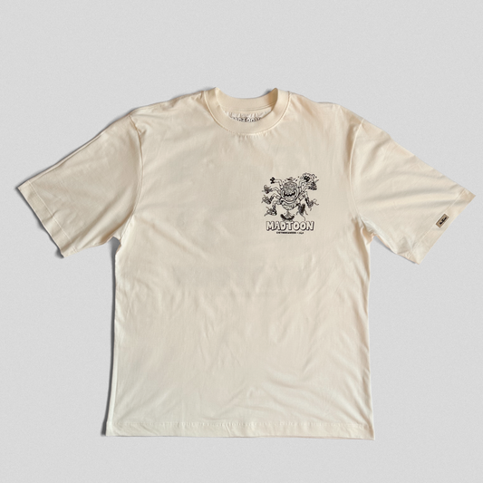 Spider Cartoons&Weeds Oversized Off-White