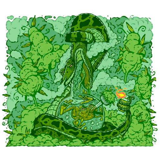 Snake Bong Fine Art