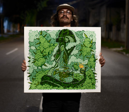 Snake Bong Fine Art