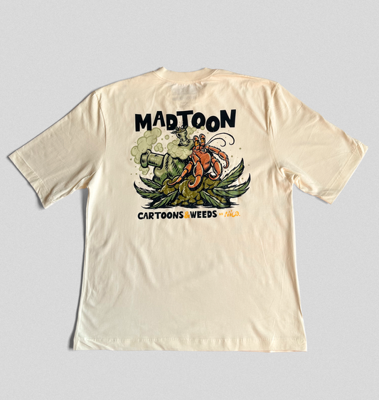 Conch Cartoons&Weeds Oversized Off-White