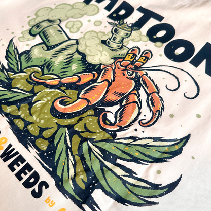 Conch Cartoons&Weeds Oversized Off-White