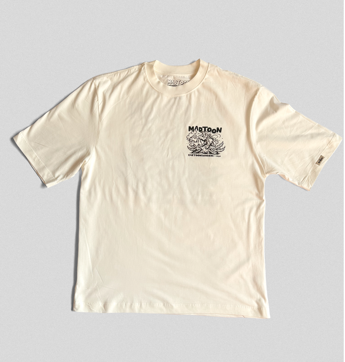 Conch Cartoons&Weeds Oversized Off-White
