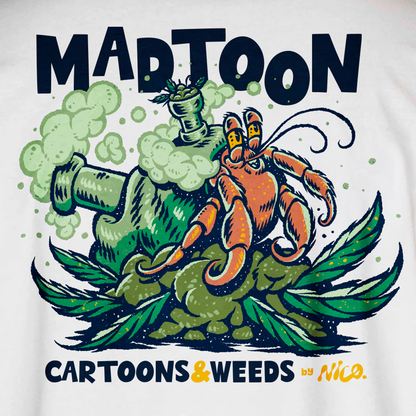 Conch - Cartoon&Weed | Oversized Off-White